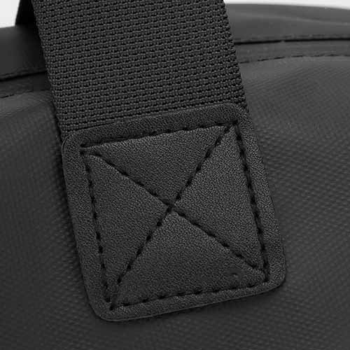 shoulder strap stitching