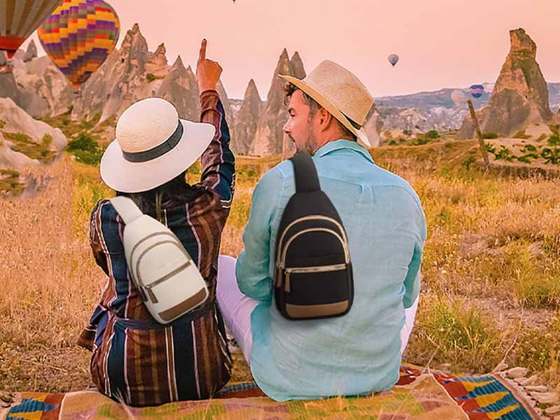 how to wear sling bags