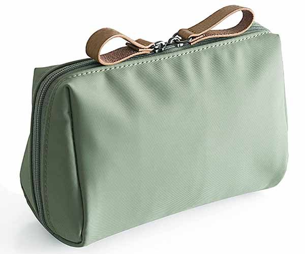 4. structured cosmetic pouches
