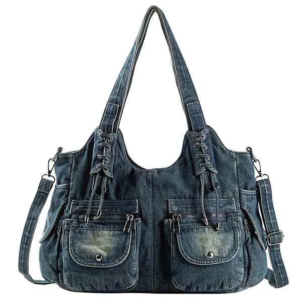 denim designer bag