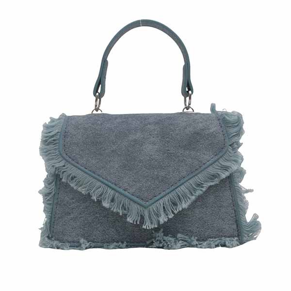 denim handbag
