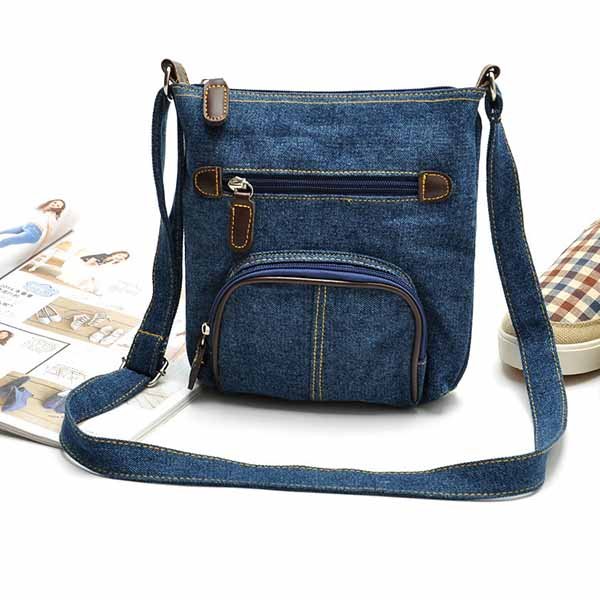 denim mini crossbody bag