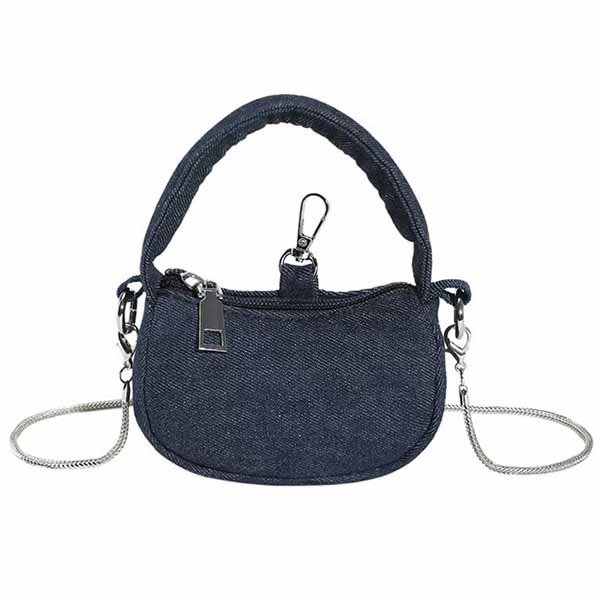 denim purse