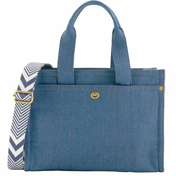 denim tote bag