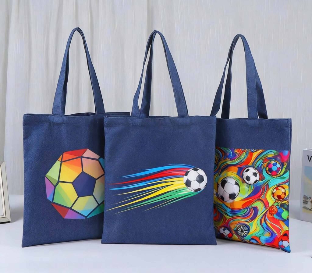 denim tote bags