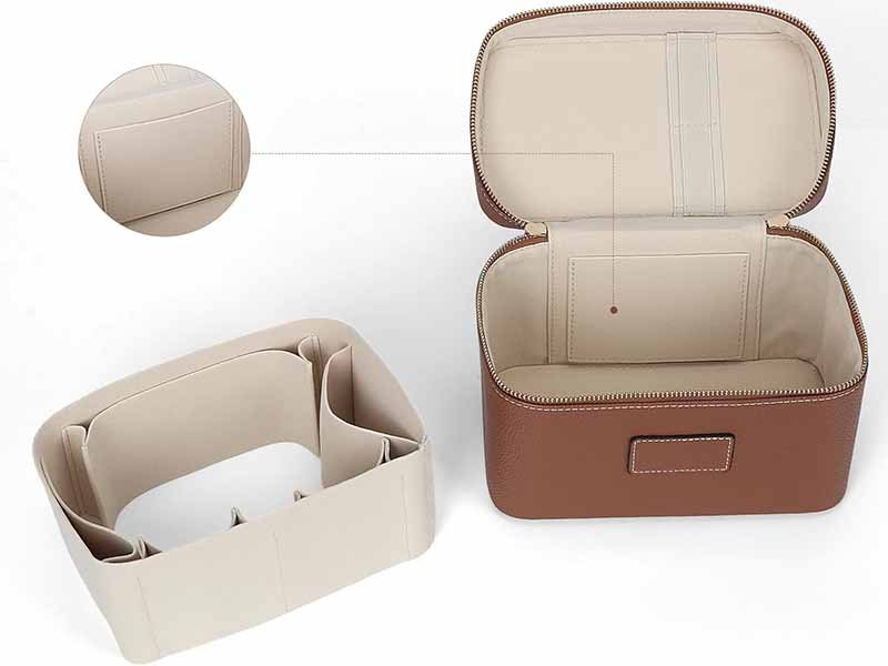 3. how do you design the layout for detachable pouches