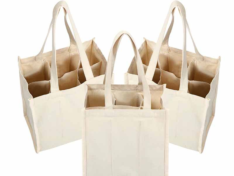 divider systems in wine bags