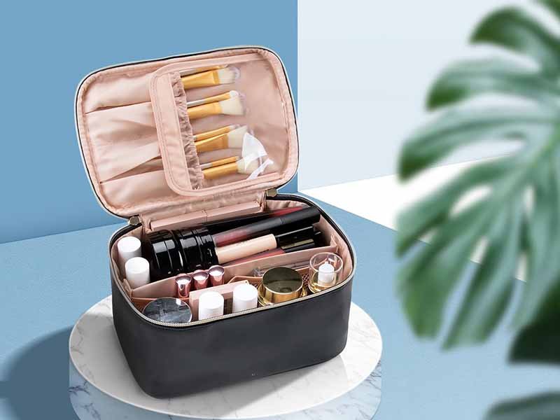how to design makeup bags that stand up
