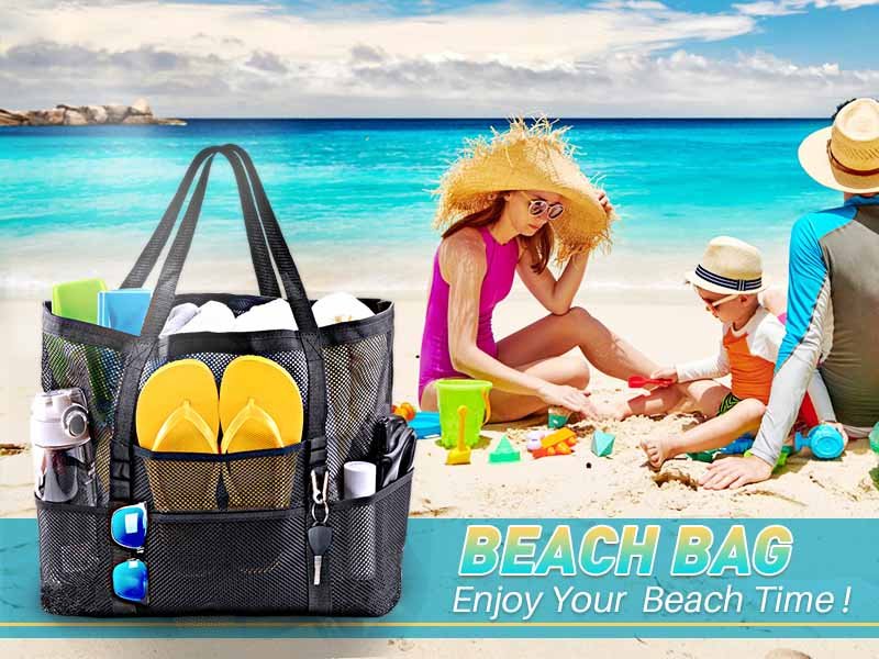 mesh materials for beach bags