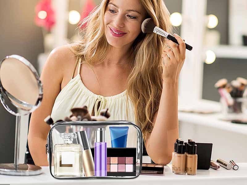 tpu vs pvc for clear makeup bag