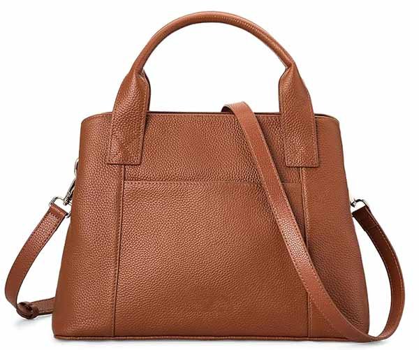 1. leather handbags