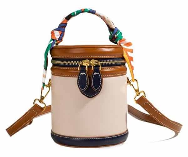 5. custom bucket bags