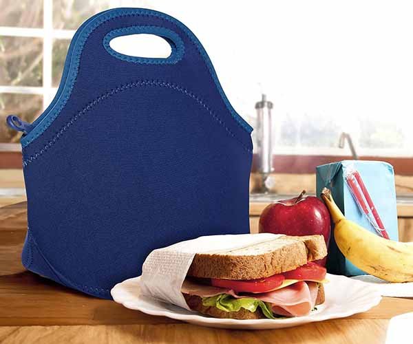 6. neoprene lunch bag for a u.s. food brand