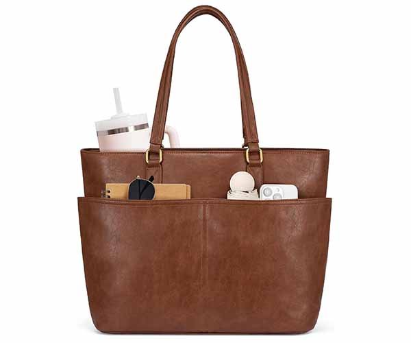 8. leather tote bags