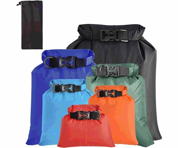9. waterproof outdoor bags (dry bags)