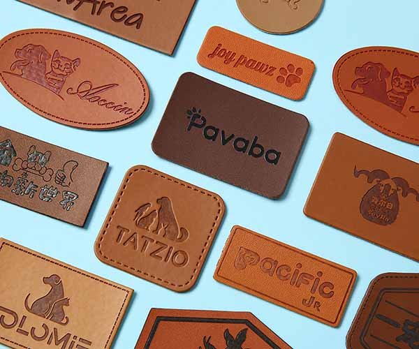 debossed embossed pu patch