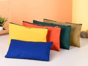 0 types of pencil pouches used for school and office supplies