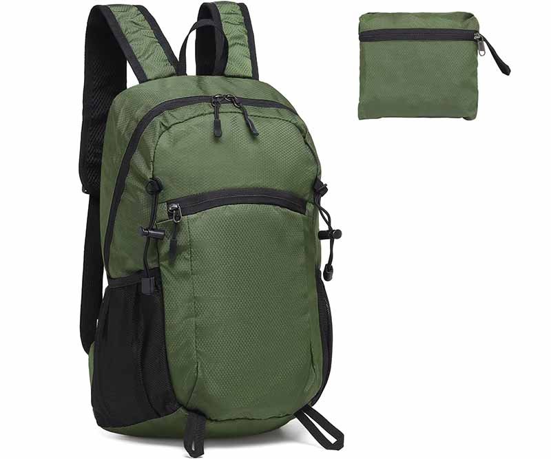 1. recycled polyester outdoor daypack
