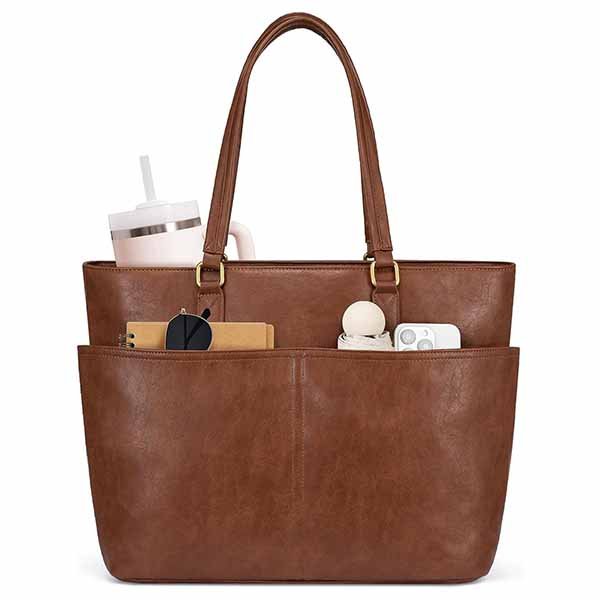 14. leather bags
