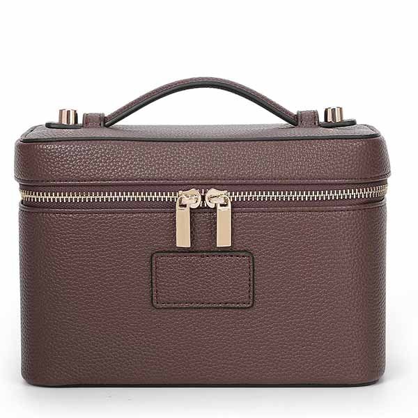 2. structured makeup case