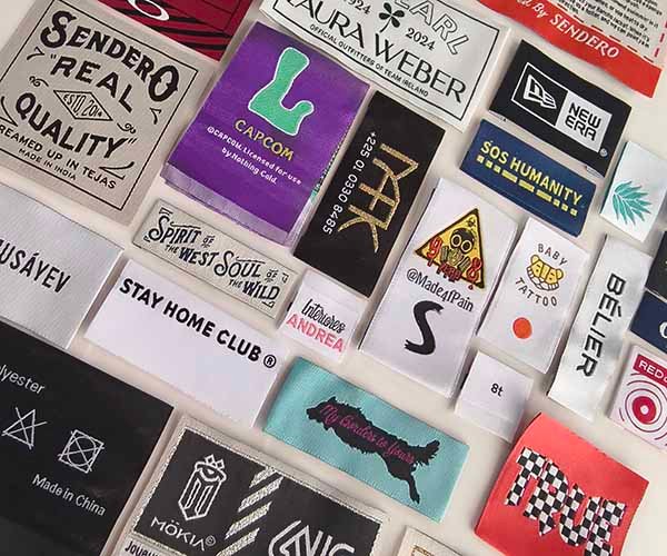 4. woven labels