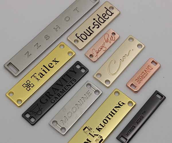 6. metal and embossed logos