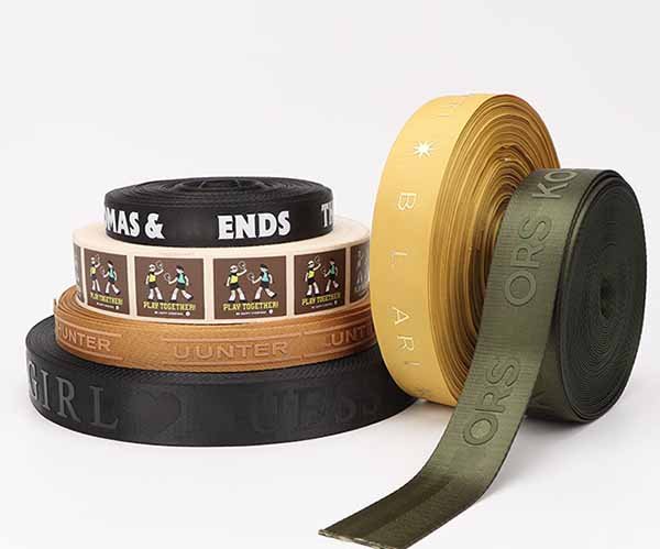 8. jacquard logo webbing