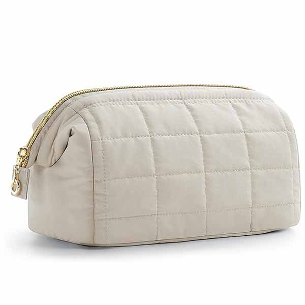 8. quilted makeup bag