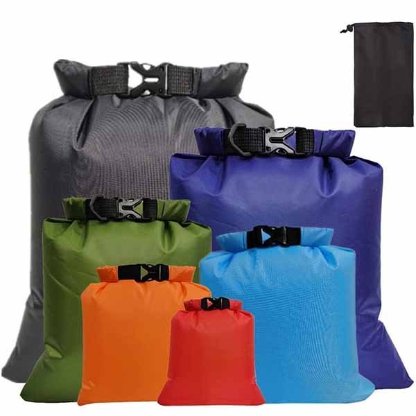 8. waterproof bags