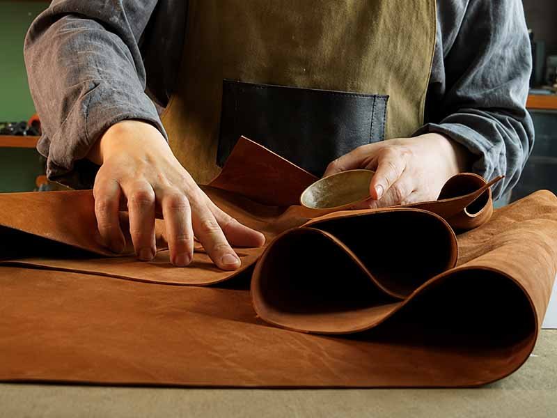 0 vegetable tanned leather manufacturing
