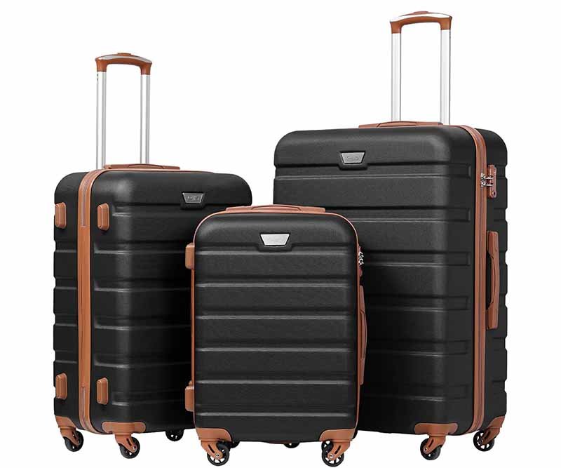 1. hard shell luggage