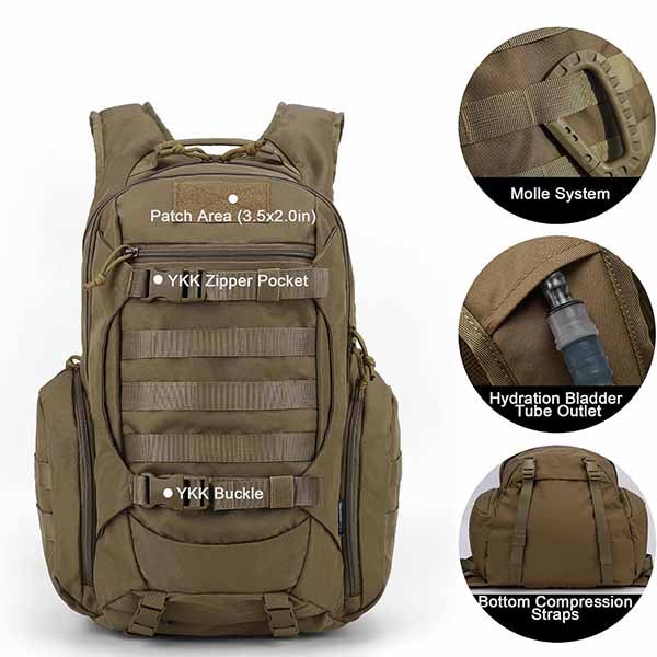 1. outdoor backpack