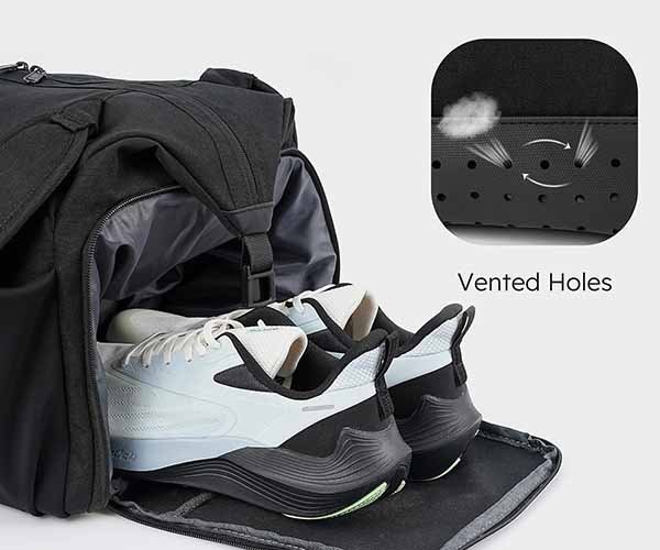 1. shoe compartment