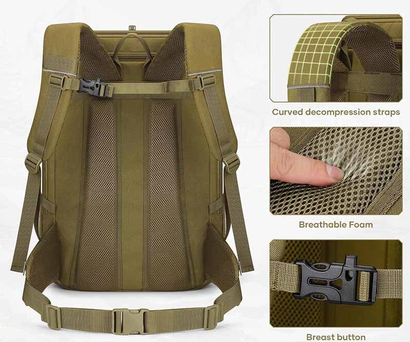 1. shoulder and strap systems