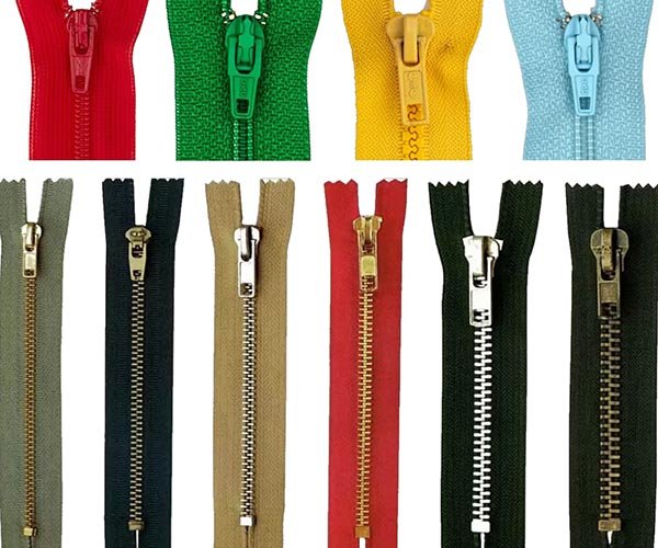 1. zipper selection