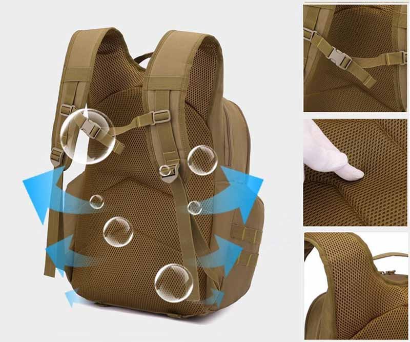 2. back panel comfort