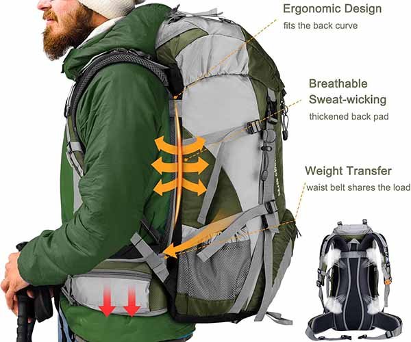 2. carrying comfort