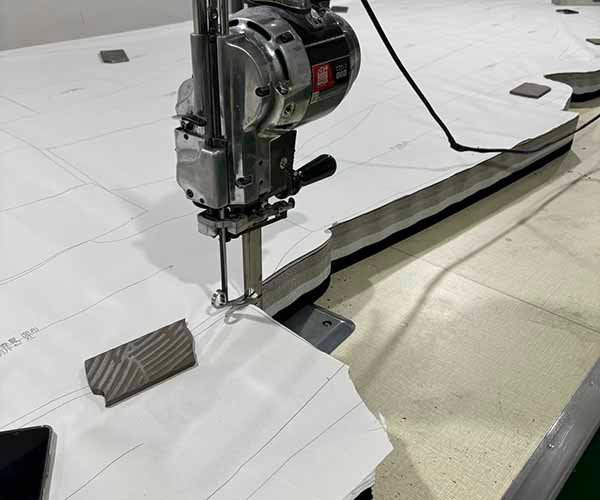 2. fabric cutting