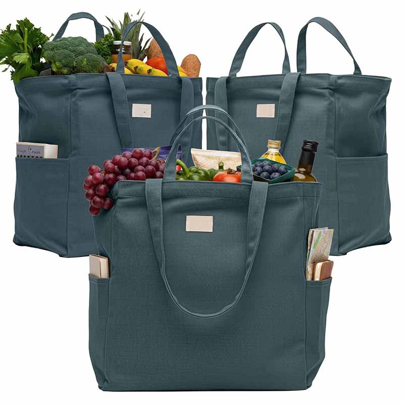 2. grocery tote bags