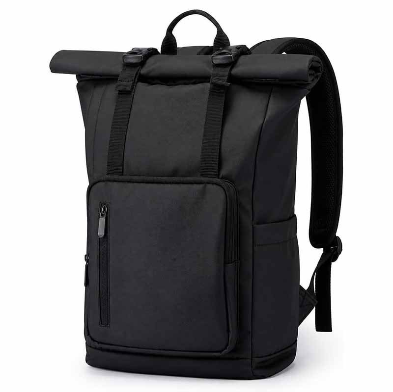 2. roll top travel backpacks