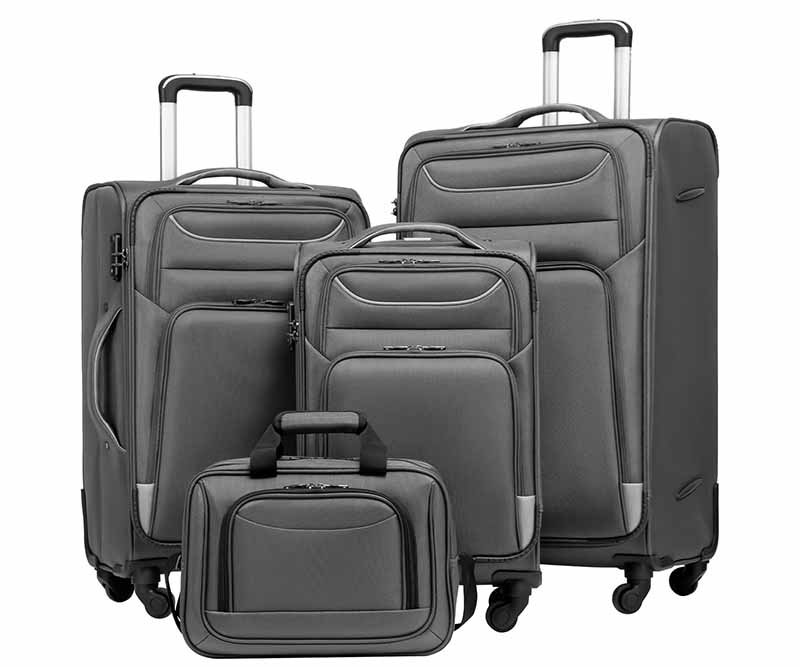 2. soft sewn luggage