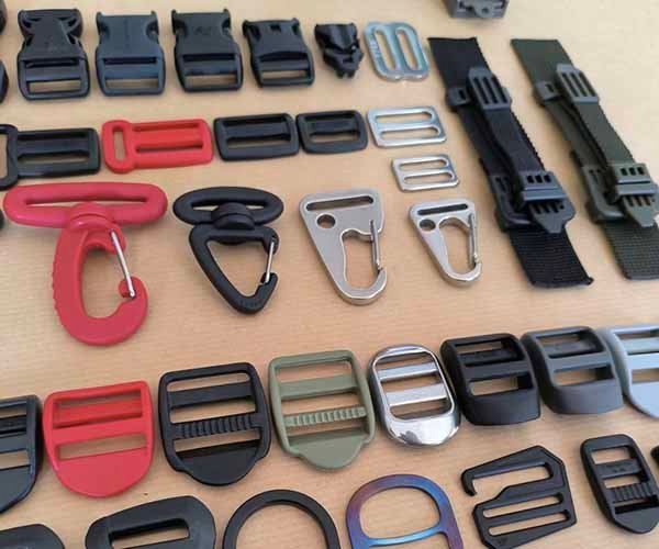 3. buckles and adjusters