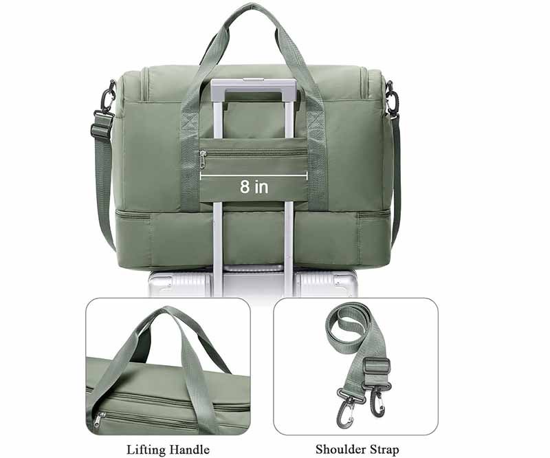 4. handle and strap