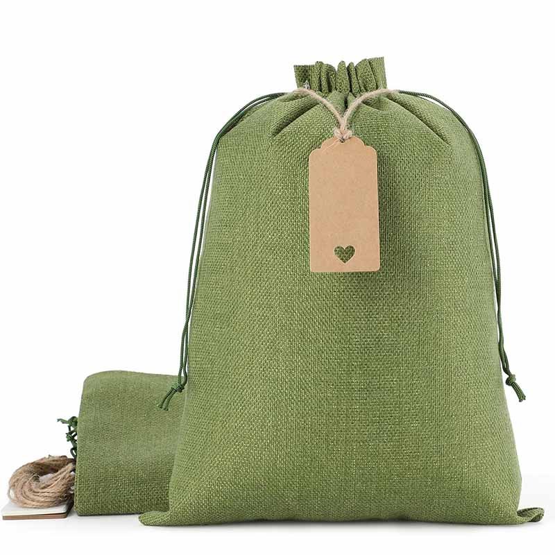 5. fabric gift bags