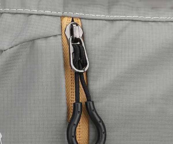5. zipper ends