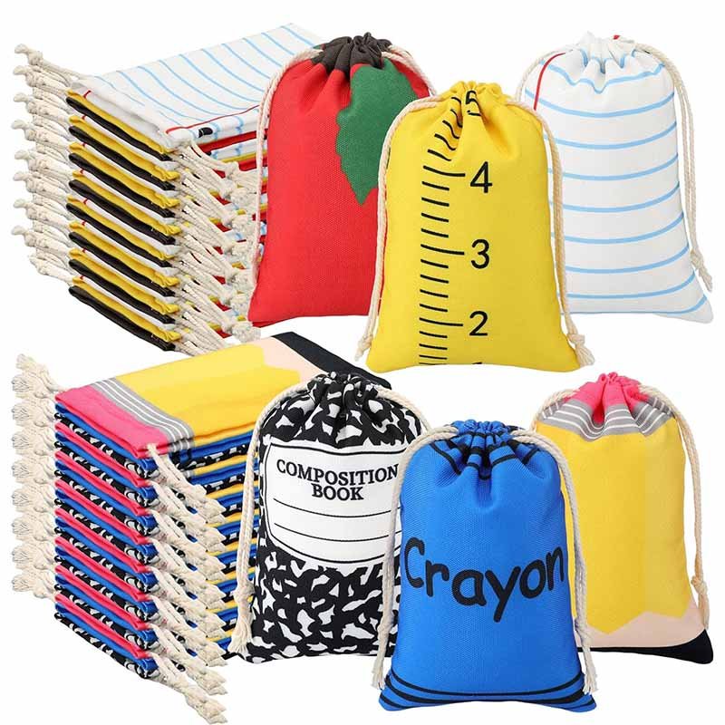 6. drawstring gift bags