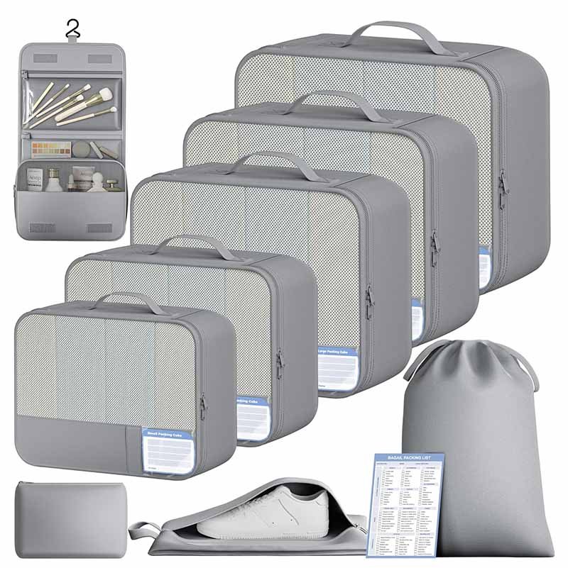 6. packing cube sets