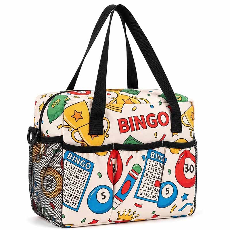 7. canvas bingo bags