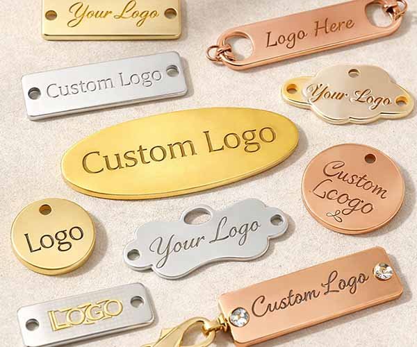 8. metal logo plates 2
