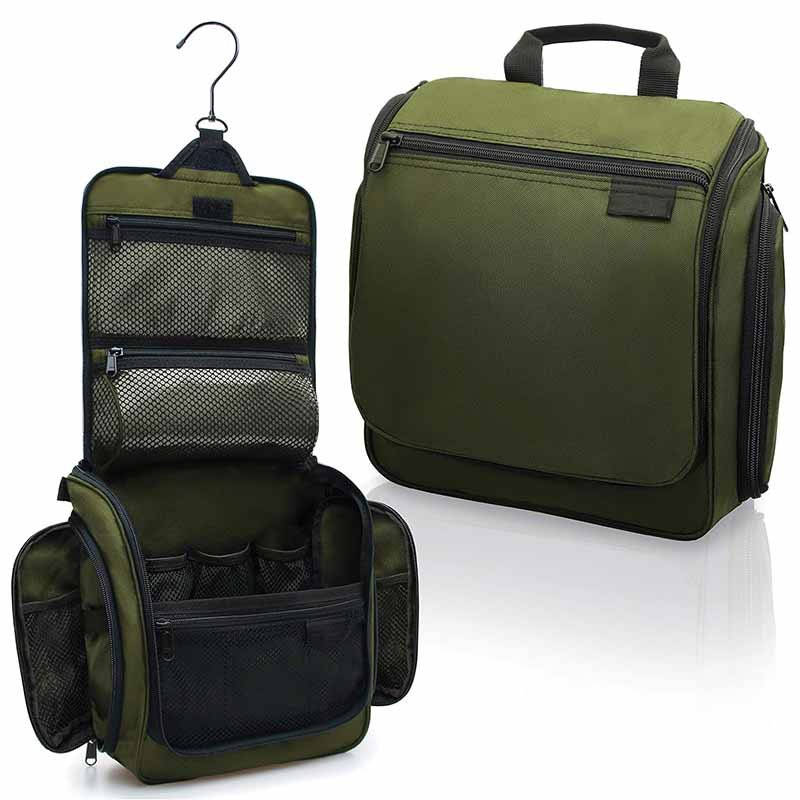 8. toiletry bags